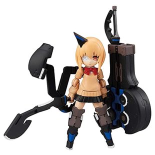 日本直邮Megahouse 重兵装型女子高中生第二分队参可动手办90mm