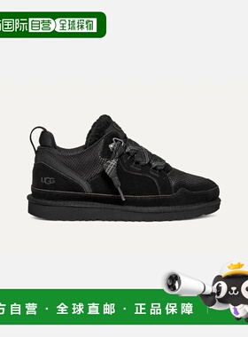 自营欧洲直邮UGG Lowmel儿童黑色运动鞋
