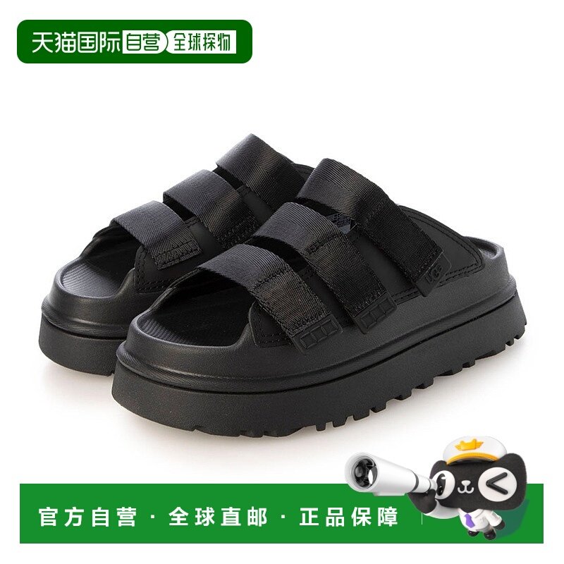 日本直邮UGG W GOLDENGLOW SLIDE 拖鞋 [UG1763BW014960] 黑色