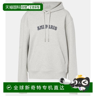 徽标棉质针织连帽衫 香港直邮潮奢 女士 Ami 003758 Paris