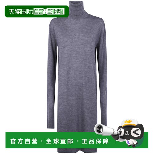 香港直邮TOTEME 女士连衣裙 254WRD0263YA0087020 AW2025 灰色