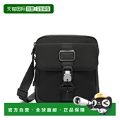 Bravo男士 自营欧洲直邮Tumi途明 Alpha 黑色弹道尼龙拉链开合斜挎