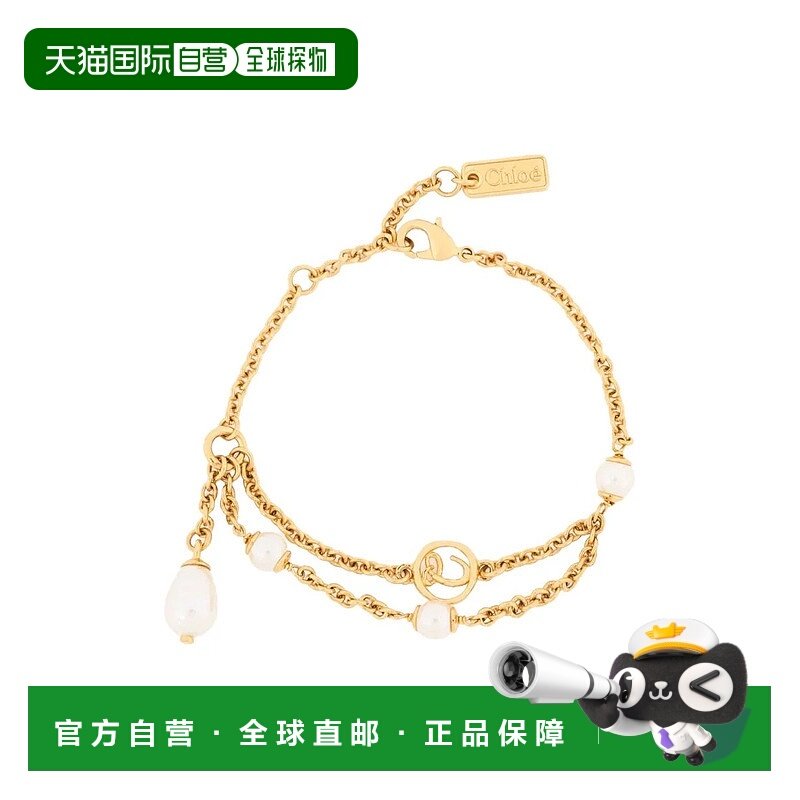 香港直邮CHLOÉ 女士手链手镯 CH26SJB01BGL7 SS2026 金色 Chloe T