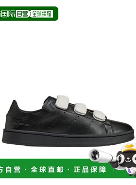 香港直邮Y-3 男士休闲鞋 JR4224 AW2025 黑色 Stan Smith Velcro