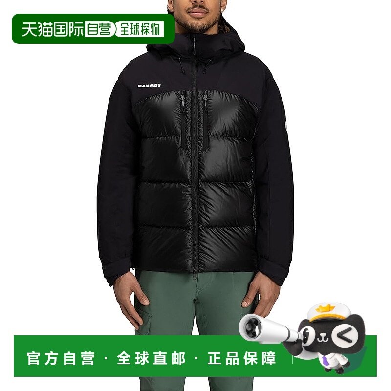 【日本直邮】猛犸象 Gravity Pro保暖连帽夹克 亚洲版型 男 黑色