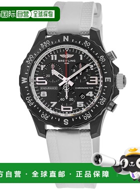 自营 breitling百年灵 Endurance Pro 38 石英计时码表黑色表盘 B