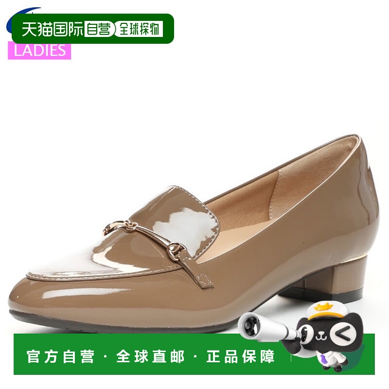 日本直邮Moonstar 女士高跟鞋 SUGATA MS SGT702 漆皮橡木 MOONST