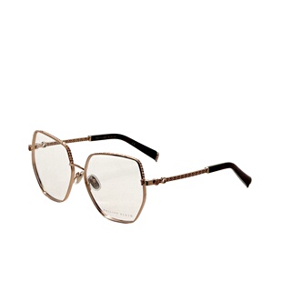 自营Philipp Shiny Opticals 57mm Gold Women Plein Copper
