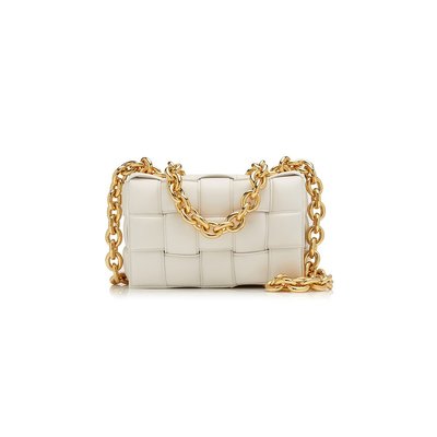 Bottega Veneta 葆蝶家 女士 The Cassette 链条衬垫皮革包包