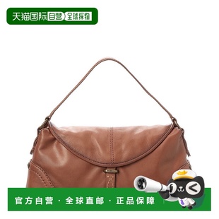 美国奥莱直发 棕色手提包 自营 Frye校园皮革单肩包
