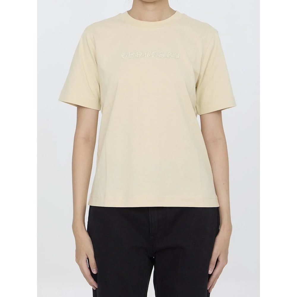 BURBERRY 女士T恤 63676358097925C1490 AW2024