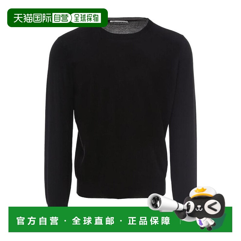香港直邮Brunello Cucinelli 黑色圆领套衫 M2400100CH101长袖