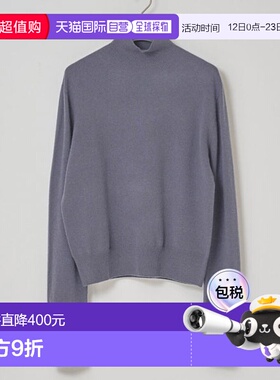 日本直邮TODAYFUL 上衣 羊毛羊绒高领针织衫长袖高领125205372025