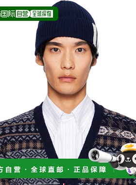 1h可退 香港直邮潮奢 Thom Browne 汤姆 布朗 男士 海军蓝 Cashme