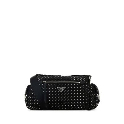 PRADA 女士手提包 1BC2362HGVF0002 SS2025 黑色 Prada Handbags.