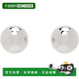 Heygere 女士 银色 1h可退 耳钉 Ball SS25JW09 香港直邮潮奢