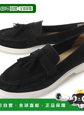 日本直邮Pascucci 黑色流苏乐福鞋 1032 反向黑色款 采用绒面革材