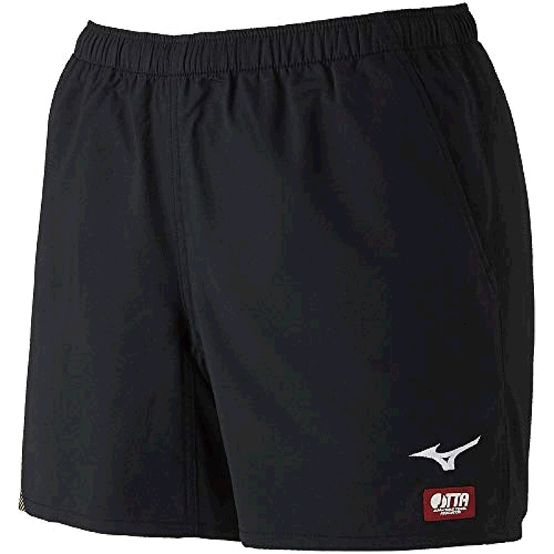 【日本直邮】Mizuno美津浓乒乓球运动速干短裤男式M黑金JTTA 82JB