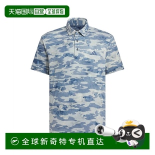 Polo 迷彩图案半袖 高尔夫 KVH24 衫 adidas 日本直邮日本直邮 男士