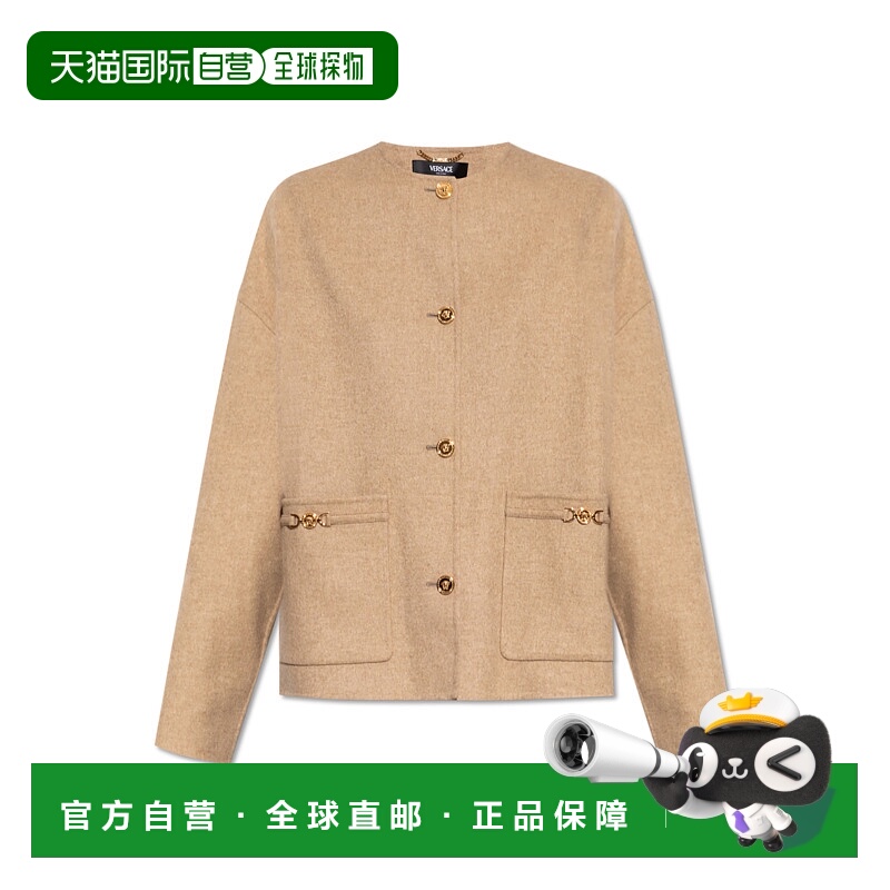 1h可退 香港直邮VERSACE 女士夹克 10203121A153761KG00 AW2025