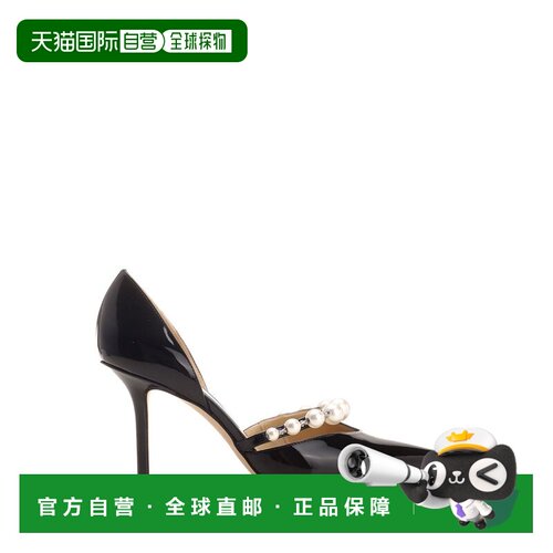 香港直邮JIMMY CHOO 女士高跟鞋 AURELIE85XKMBLACK支付后1h可退