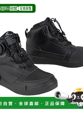 【日本直邮】RS TAICHI 防水摩托骑行鞋 BOA护具 RSS014 黑色高帮