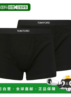 1h可退 香港直邮潮奢 Tom Ford 汤姆 福特 男士 TW-PACK 黑色棉质