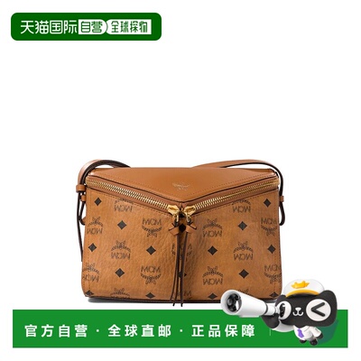 香港直邮MCM 女士斜挎包 MWSEAAK04CO AW2024 棕色 BORSE A TRACO