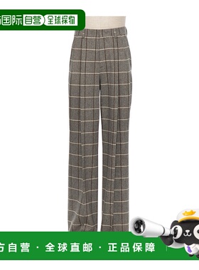 香港直邮VALENTINO 男士休闲裤 VRBJ7AB7W9WZ SS2025 灰色 腰带环