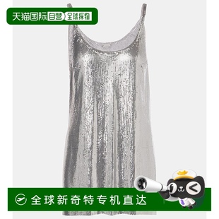 香港直邮Rabanne 链甲上衣 1h可退 女士 metal金属色 舒适时尚