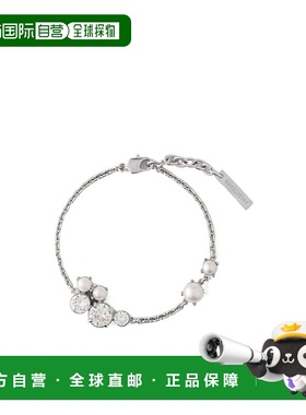 香港直邮GIVENCHY 女士手链手镯 BF20JZF05M132 SS2025 银色 徽标