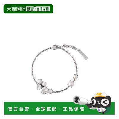 香港直邮GIVENCHY 女士手链手镯 BF20JZF05M132 SS2025 银色 徽标