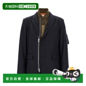外套 1h可退 2503743M233 Bomber 拼块西装 香港直邮Sacai 男士