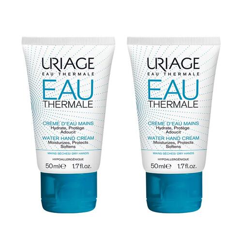 欧洲直邮Uriage依泉倍润修护护手霜50ml*2滋润保湿含乳木果油