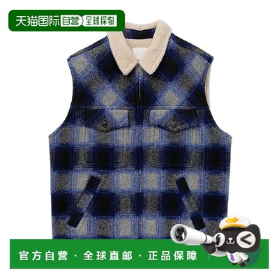 香港直邮Isabel Marant 格纹马甲 VE0166HAA3D06H