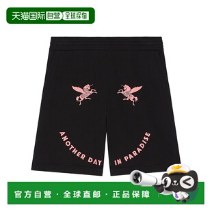 黑色 香港直邮GIVENCHY SS2025 BM515J3YQ7001 BERMUDA 女士短裤