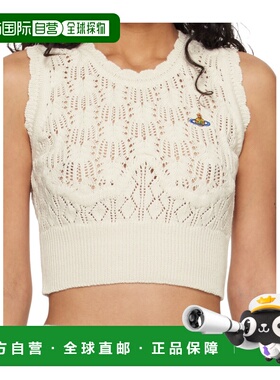 1h可退 香港直邮Vivienne Westwood 圆领针织背心 1803007RY004S