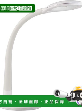 【日本直邮】Gentos LED 台灯 [亮度 500 流明] 白色 DK-R155WH