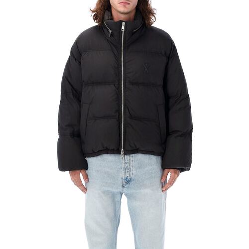 Ami Paris 男士夹克 HJK403PA0009001 AW2024 黑色
