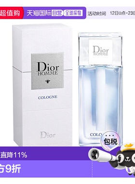 香港直邮Christian Dior 迪奧 桀驁男士經典古龍水 75ml Christi