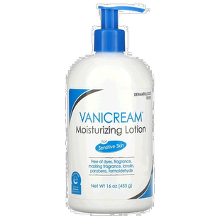 香港直邮Vanicream儿童保湿乳液适用于敏感肌肤无香453g正品