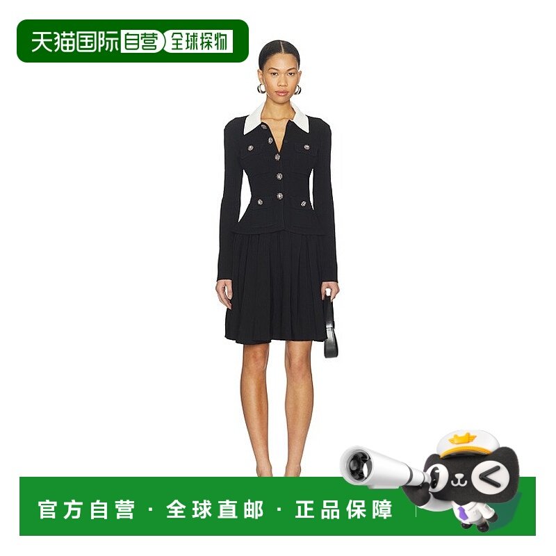 1h可退 香港直邮Self-Portrait 女士 精细剪裁针织迷你连衣裙 RS2