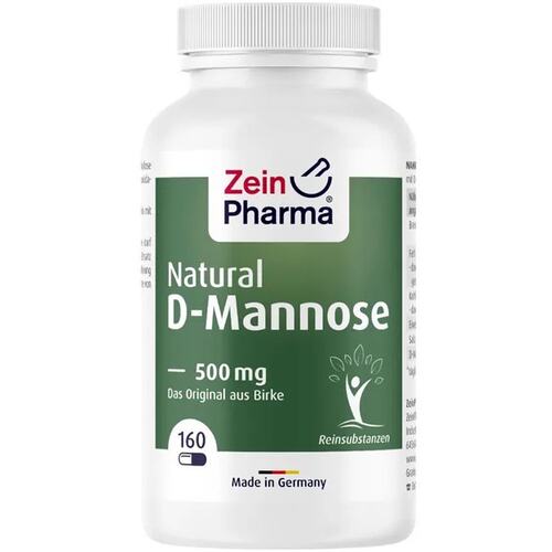 欧洲直邮德国彩恩ZeinPharma女士泌尿尿路感染500mgD-甘露糖160粒