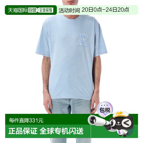 香港直邮Represent 男士 Western Initial T恤 MLM10059508