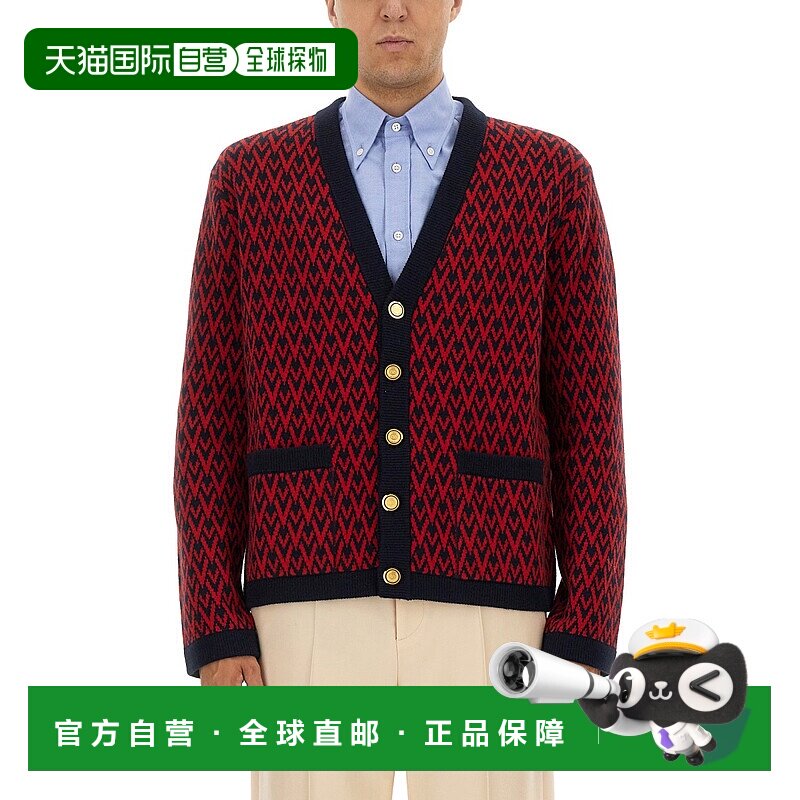 香港直邮VALENTINO 男士针织衫 7V3KA04IAR1BR5 CO 红色 `Toute L