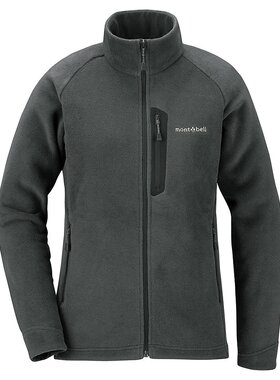 Montbell蒙贝欧 CLIMAPLUS 200 女款抓绒保暖夹克 GY XS 1106581