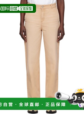 香港直邮潮奢 CARHARTT WIP 女士 驼色 Pierce Straight 长裤 I03