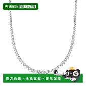 Ross 银网球项链 925 美 英寸 Simons 实验室培育钻石刻度
