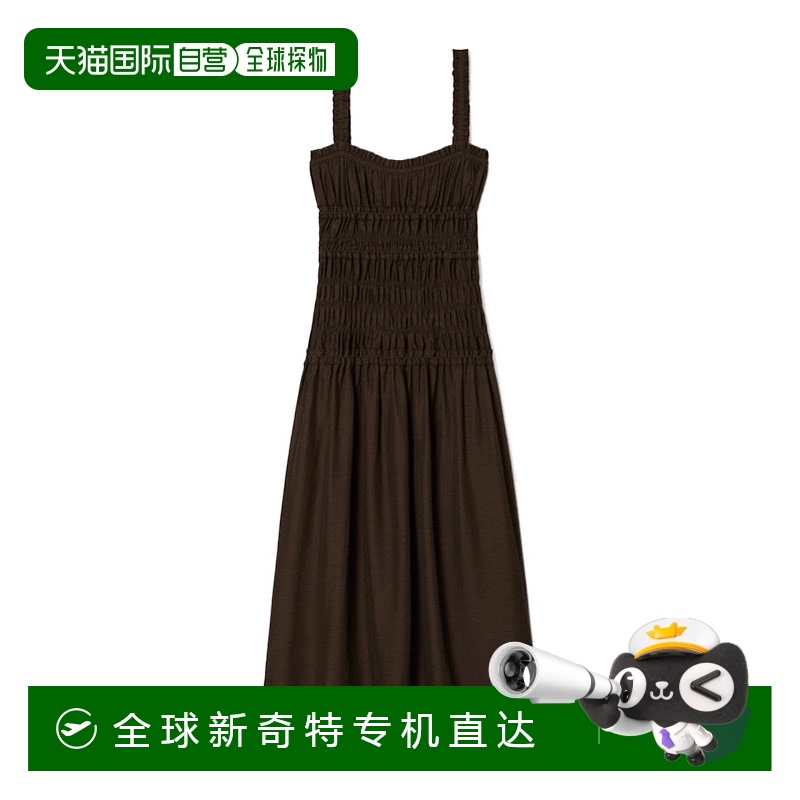 1h可退 香港直邮TORY BURCH 女士连衣裙 171033211 AW2025 深棕色