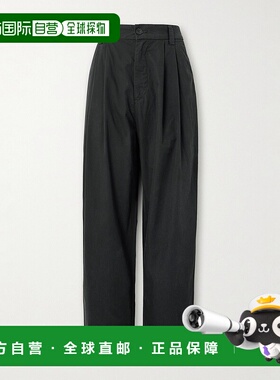 1h可退 香港直邮AGOLDE 男士 Slater 直筒褶裥棉质斜纹布裤子 A68